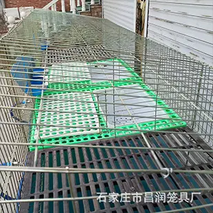 长兴3层12位子母兔笼子