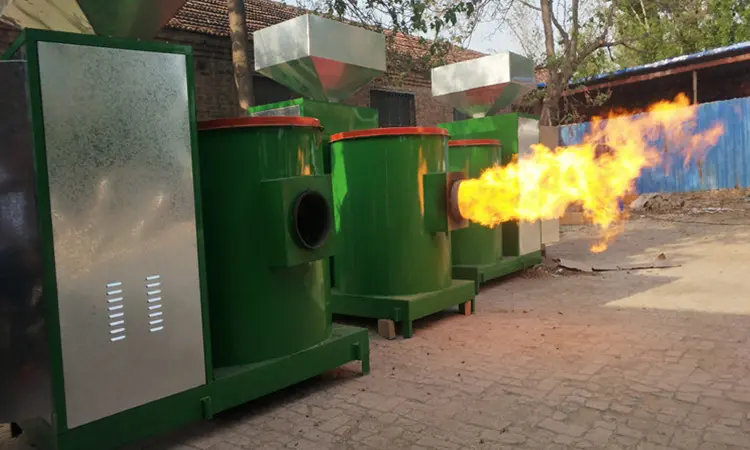 遂昌生物质气化燃烧机