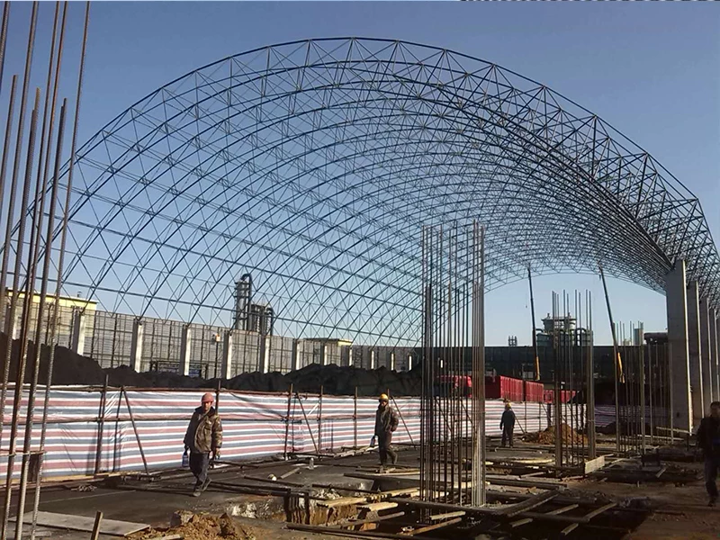 建滔焦化煤棚封闭