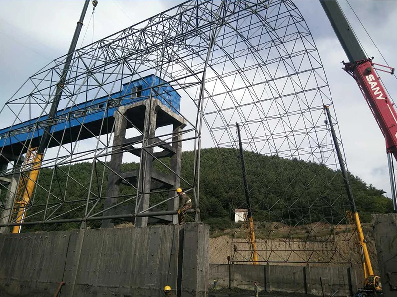 山西沁源县煤棚封闭