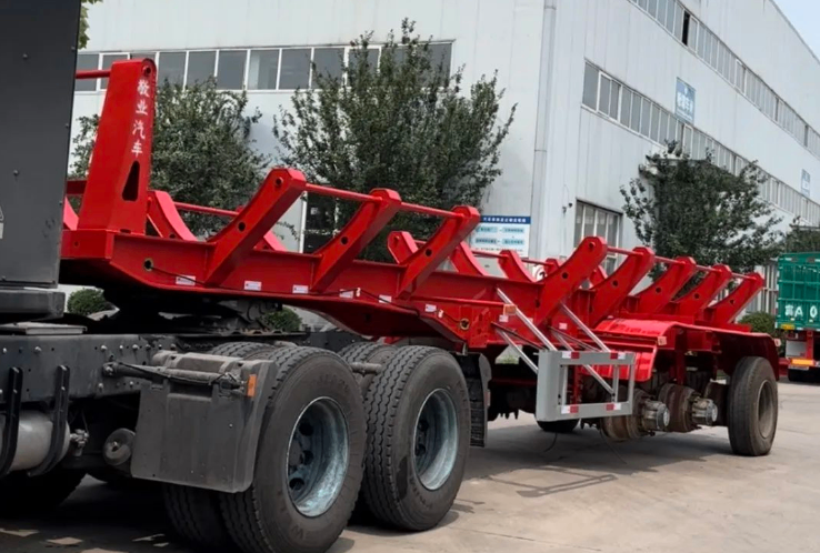 河北客户与敬业专用汽车成功达成初次合作——首批订购10台半挂车