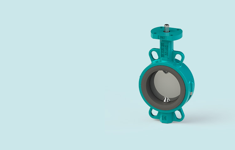 分体式软密封蝶阀