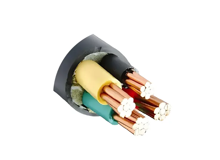 彭州额定电压0.6/1 kV双层共挤绝缘辐照交联无卤低烟阻燃电缆 (70年长寿命电缆)