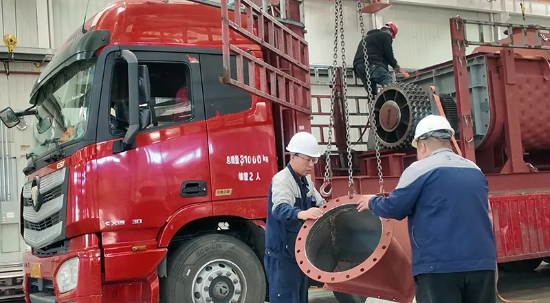 言明设备：硫精矿干燥生产线最后一台核心设备今日发货​